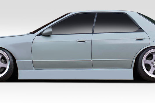 Extreme Dimensions Duraflex Type U Side Skirts Compatible With 1989-1994 Nissan Skyline R32 4DR - 2 Piece - 113570