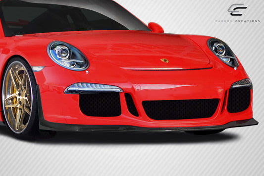 Carbon Creations GT3 Front Bumper Cover Compatible With 2012-2015 Porsche 991 - 1 Piece - 113577