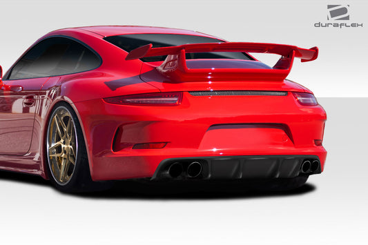 Extreme Dimensions Duraflex GT3 Rear Bumper Cover Compatible With 2012-2015 Porsche 991 - 2 Piece - 113578