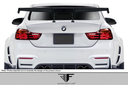 Aero Function (GFK) AF-1 Wing Spoiler Compatible With 2014-2020 BMW 4 Series F32 - 1 Piece - 113591