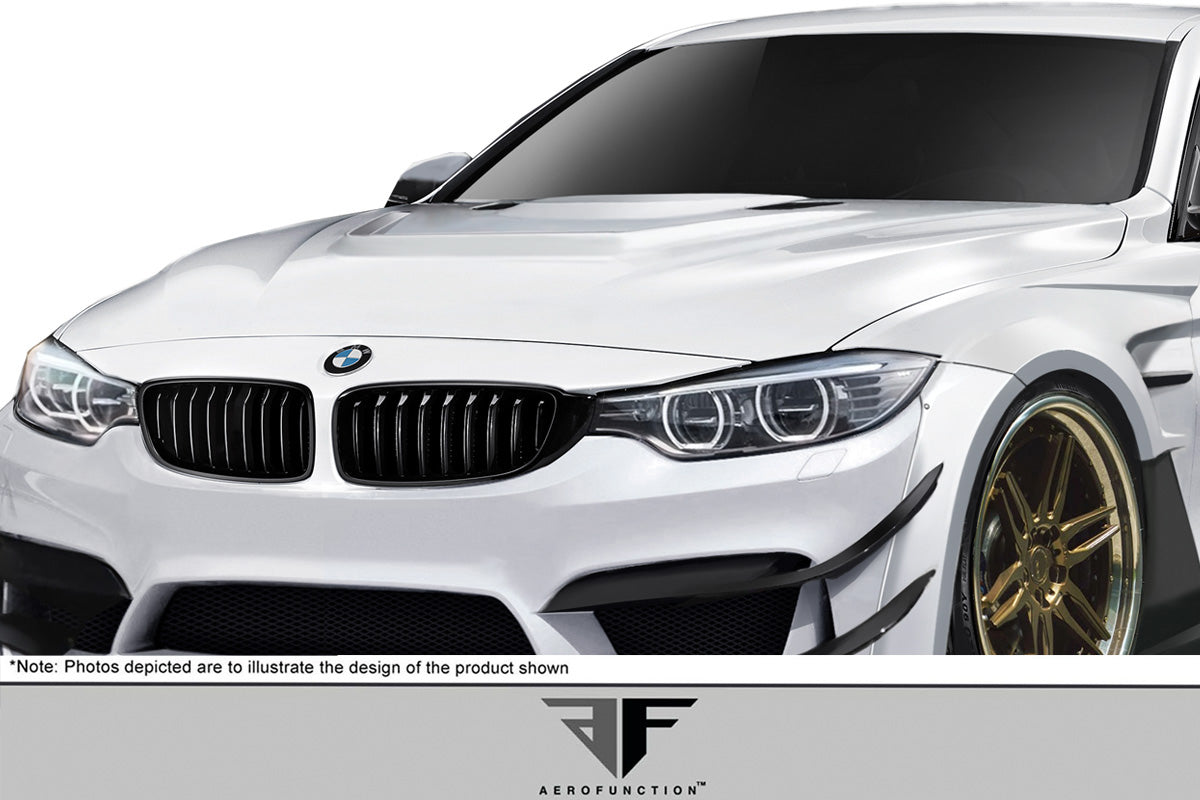Aero Function AF-1 Hood Compatible With 2012-2018 BMW 3 Series - 1 Piece - 113592