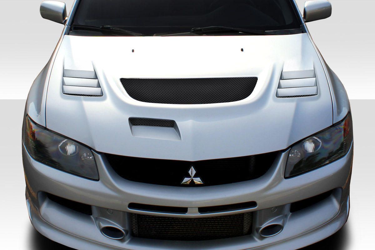 Extreme Dimensions Duraflex C-1 Hood Compatible With 2003-2006 Mitsubishi Evolution - 1 Piece - 113603