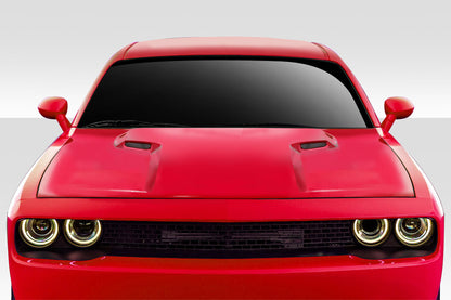 Extreme Dimensions Duraflex SRT Hood Compatible With 2008-2023 Dodge Challenger - 1 Piece - 113612