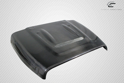 Carbon Creations Heat Reduction Hood Compatible With 1997-2006 Jeep Wrangler - 1 Piece - 113640