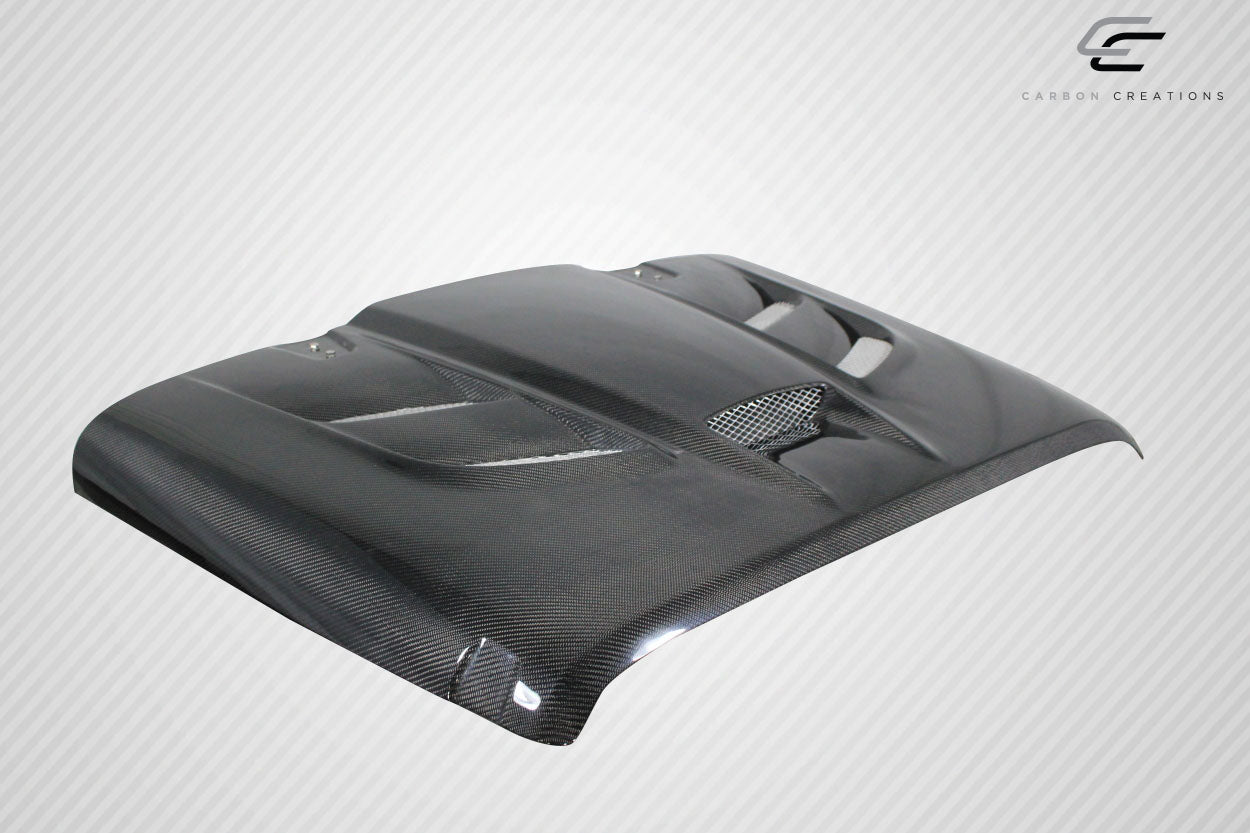 Carbon Creations Viper Look Hood Compatible With 2007-2018 Jeep Wrangler - 1 Piece - 113645