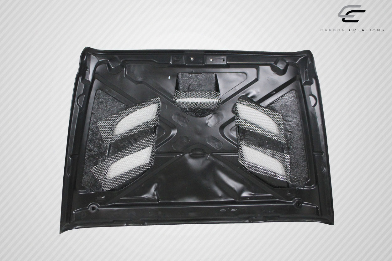 Carbon Creations Viper Look Hood Compatible With 2007-2018 Jeep Wrangler - 1 Piece - 113645