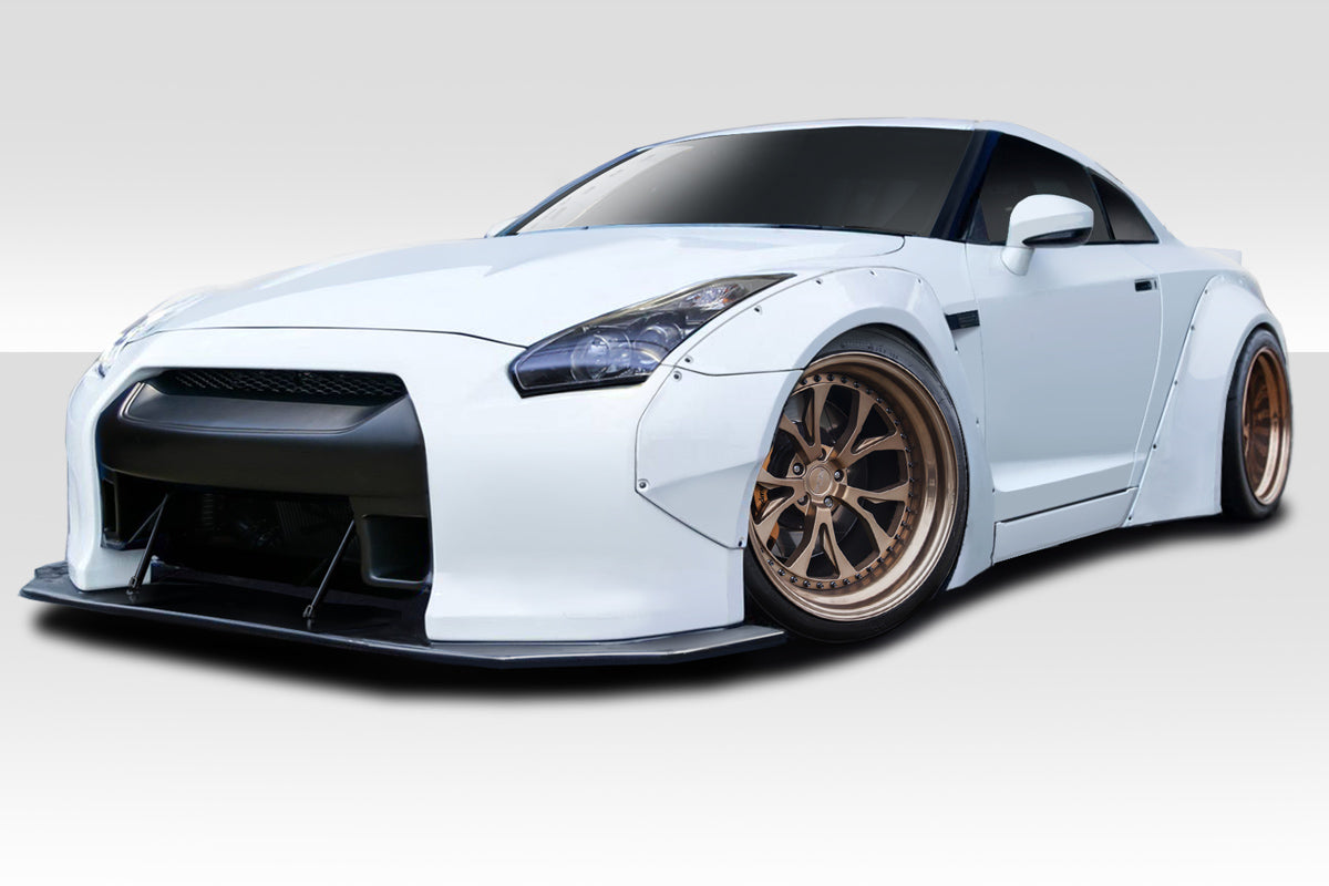 Extreme Dimensions Duraflex LBW Body Kit Compatible With 2009-2016 GT-R R35 - 14 Piece - 113661