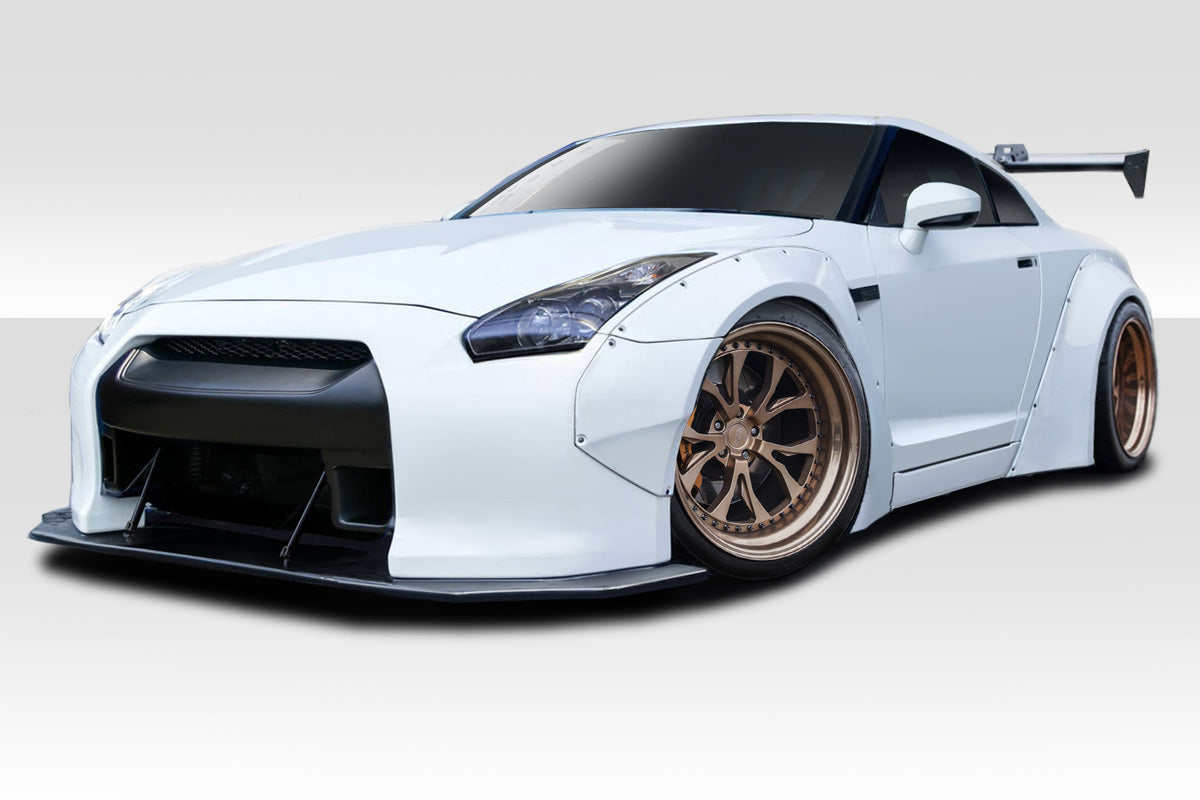 Extreme Dimensions Duraflex LBW Wide Body Kit Compatible With 2009-2016 GT-R R35 - 8 Piece - 113668