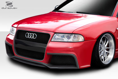 Extreme Dimensions Duraflex Version 1 Front Bumper Cover Compatible With 1996-2001 Audi A4 - 1 Piece - 113669