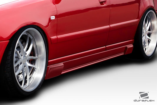 Extreme Dimensions Duraflex Version 1 Side Skirts Compatible With 1996-2001 Audi A4 - 2 Piece - 113671