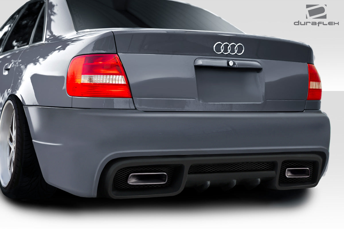 Extreme Dimensions Duraflex Version 2 Rear Bumper Cover Compatible With 1996-2001 Audi A4 - 1 Piece - 113673