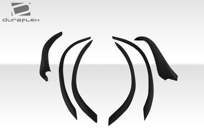 Extreme Dimensions Duraflex 4.8is Look Fender Flare Compatible With 2000-2006 BMW X5 - 6 Piece - 113678