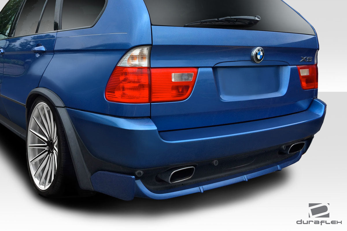 Extreme Dimensions Duraflex 4.8is Look Rear Lip Add On Spoiler Compatible With 2000-2006 BMW X5 - 1 Piece - 113680