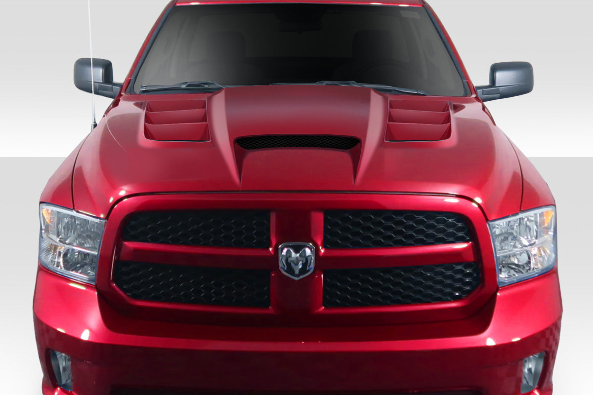 Extreme Dimensions Duraflex Viper Look Hood Compatible With 2009-2018 Dodge Ram - 1 Piece - 113688