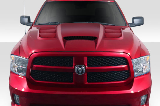 Extreme Dimensions Duraflex Viper Look Hood Compatible With 2009-2018 Dodge Ram - 1 Piece - 113688