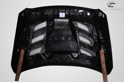 Carbon Creations Viper Look Hood Compatible With 2010-2018 Dodge Ram - 1 Piece - 113689