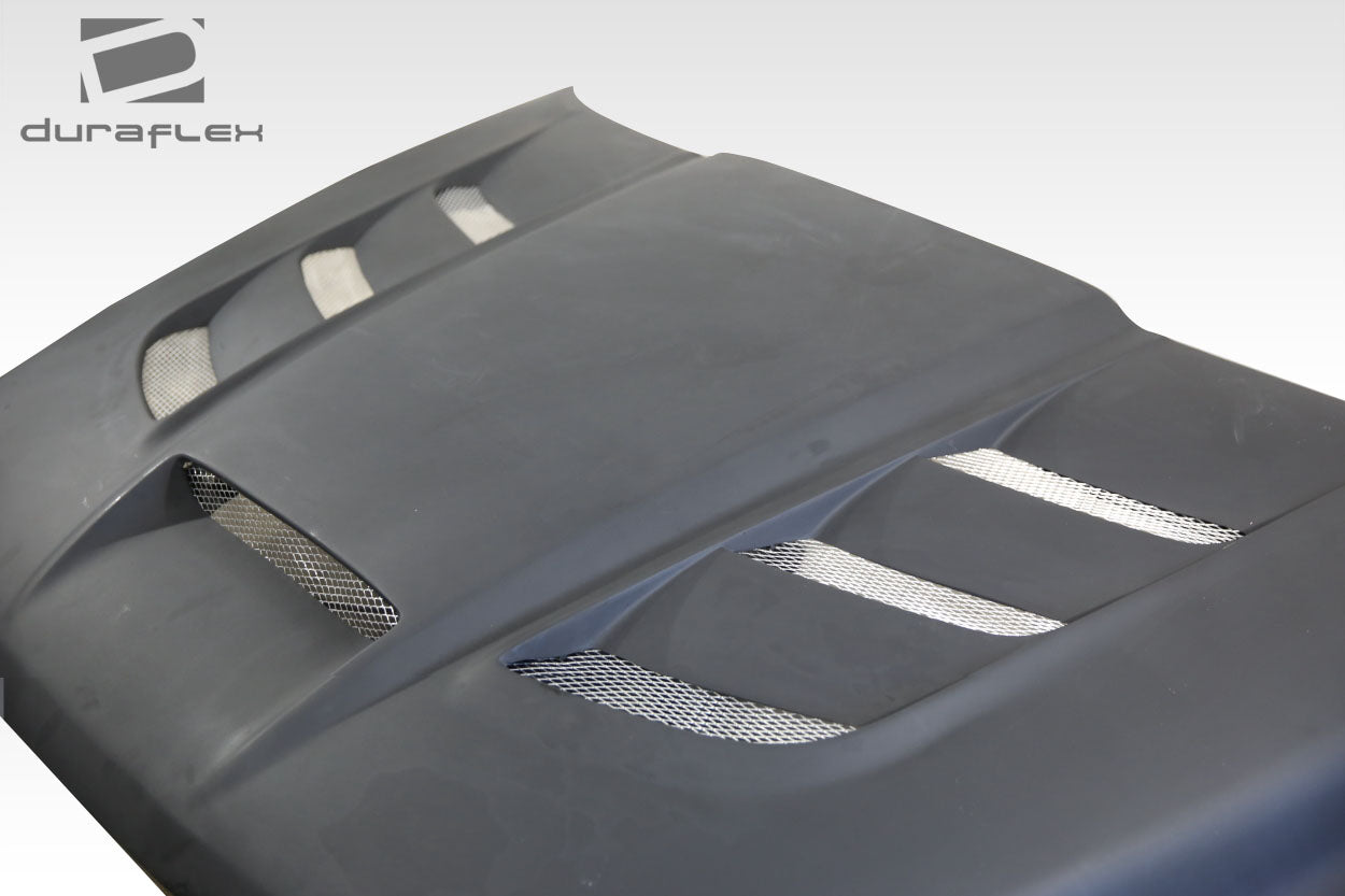 Extreme Dimensions Duraflex Viper Look Hood Compatible With 2010-2018 Dodge Ram - 1 Piece - 113690