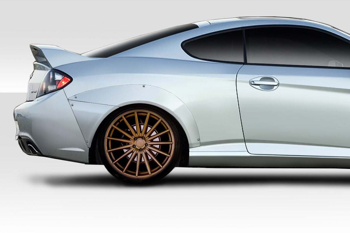 Extreme Dimensions Duraflex MSR Rear Fender Flares Compatible With 2003-2008 Hyundai Tiburon - 2 Piece - 113698