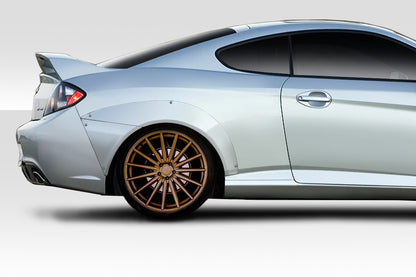 Extreme Dimensions Duraflex MSR Rear Fender Flares Compatible With 2003-2008 Hyundai Tiburon - 2 Piece - 113698