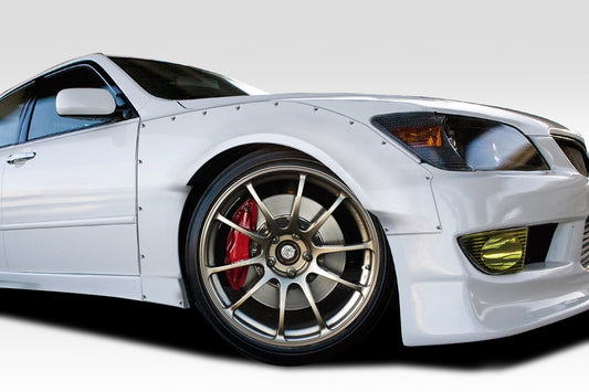 Extreme Dimensions Duraflex RBS Front Fenders Flare Compatible With 2000-2005 Lexus IS - 2 Piece - 113699