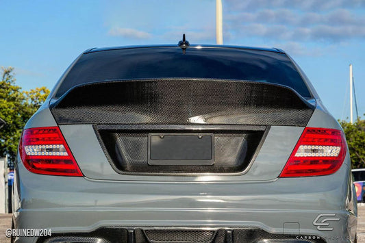 Carbon Creations RBS Wing Spoiler Compatible With 2008-2014 Mercedes C Class - 1 Piece - 113703