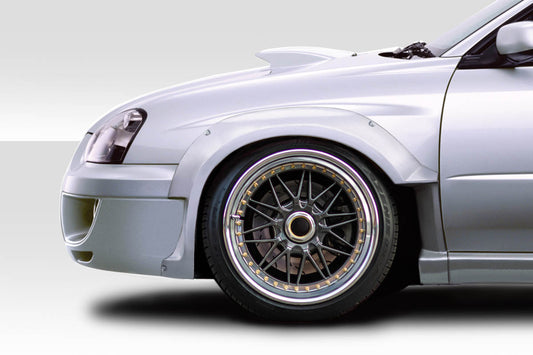 Extreme Dimensions Duraflex ABH Front Fenders Flare Compatible With 2004-2005 Subaru Impreza - 2 Piece - 113708