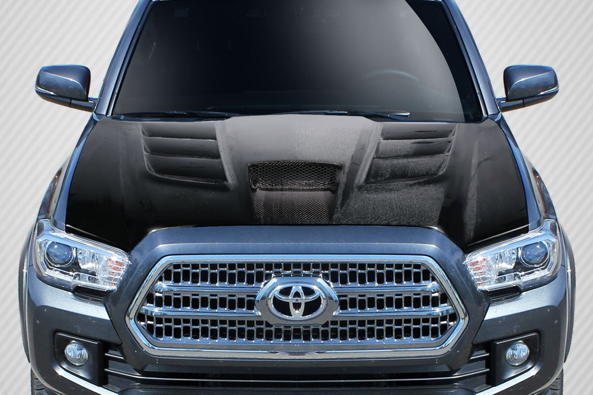 Carbon Creations Viper Look Hood Compatible With 2012-2015 Toyota Tacoma - 1 Piece - 113720
