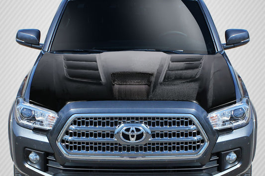 Carbon Creations Viper Look Hood Compatible With 2012-2015 Toyota Tacoma - 1 Piece - 113720
