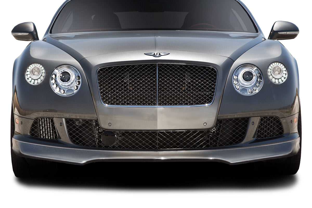 Aero Function AF-1 Front Lip Spoiler Compatible With 2012-2017 Bentley Continental GT - 1 Piece - 113734