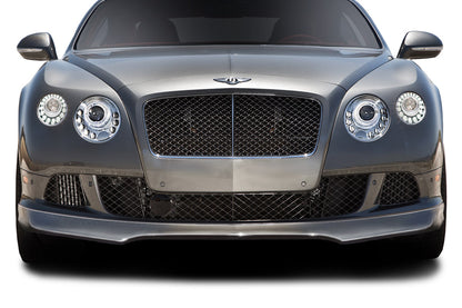 Aero Function AF-1 Front Lip Spoiler Compatible With 2012-2017 Bentley Continental GT - 1 Piece - 113734
