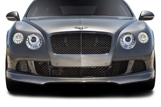 Aero Function AF-1 Front Lip Spoiler Compatible With 2012-2017 Bentley Continental GT - 1 Piece - 113734