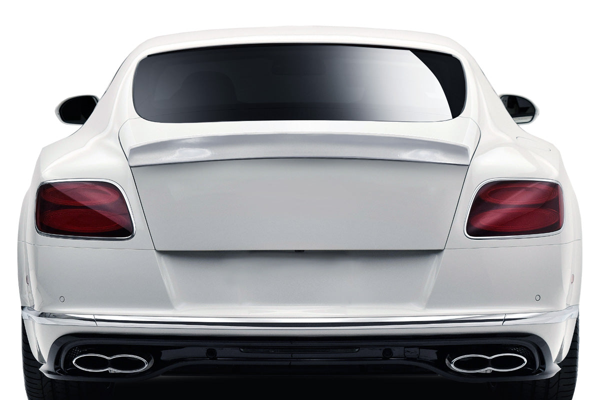 Aero Function AF-1 Wing Spoiler Compatible With 2012-2017 Bentley Continental GT - 1 Piece - 113736