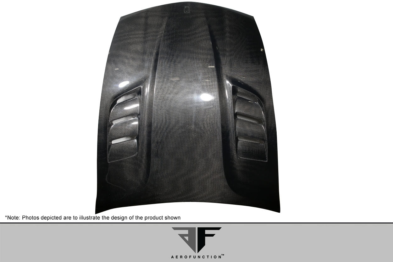 Aero Function AF-1 Carbon Race Hood Compatible With 2006-2012 Ferrari 599 - 1 Piece - 113741
