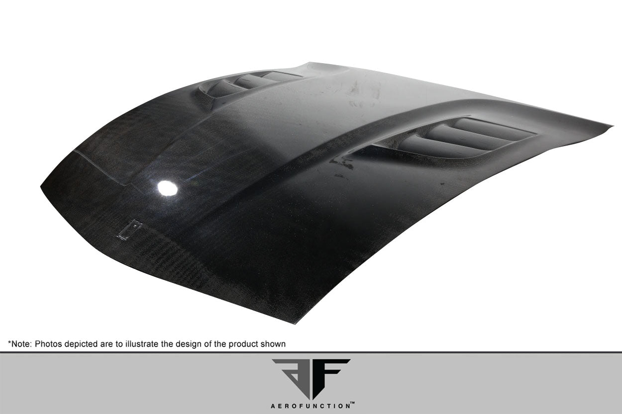 Aero Function AF-1 Carbon Race Hood Compatible With 2006-2012 Ferrari 599 - 1 Piece - 113741