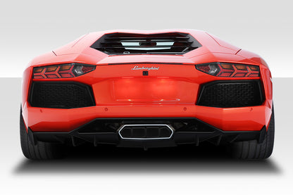 Aero Function AF-1 Rear Lip Add On Spoiler Compatible With 2011-2017 Lamborghini Aventador - 1 Piece - 113750