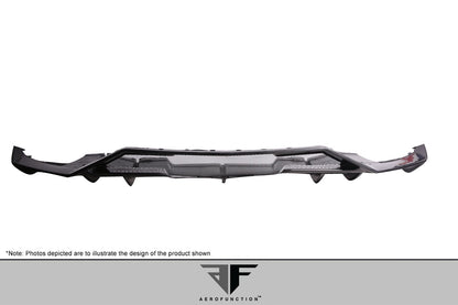 Aero Function AF-1 Carbon Rear Lip Add On Spoiler Compatible With 2011-2017 Lamborghini Aventador - 1 Piece - 113751
