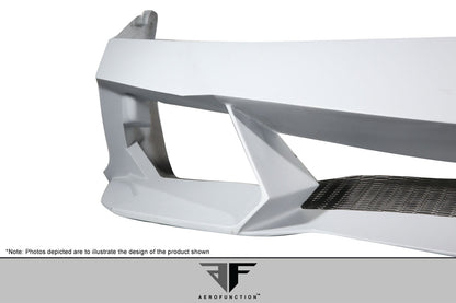 Aero Function AF-3 Front Bumper Cover Compatible With 2009-2013 Lamborghini Gallardo - 1 Piece - 113754