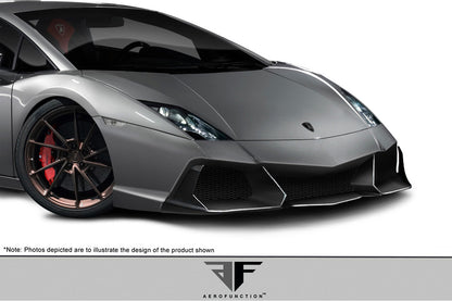 Aero Function AF-3 Front Bumper Cover Compatible With 2009-2013 Lamborghini Gallardo - 1 Piece - 113754