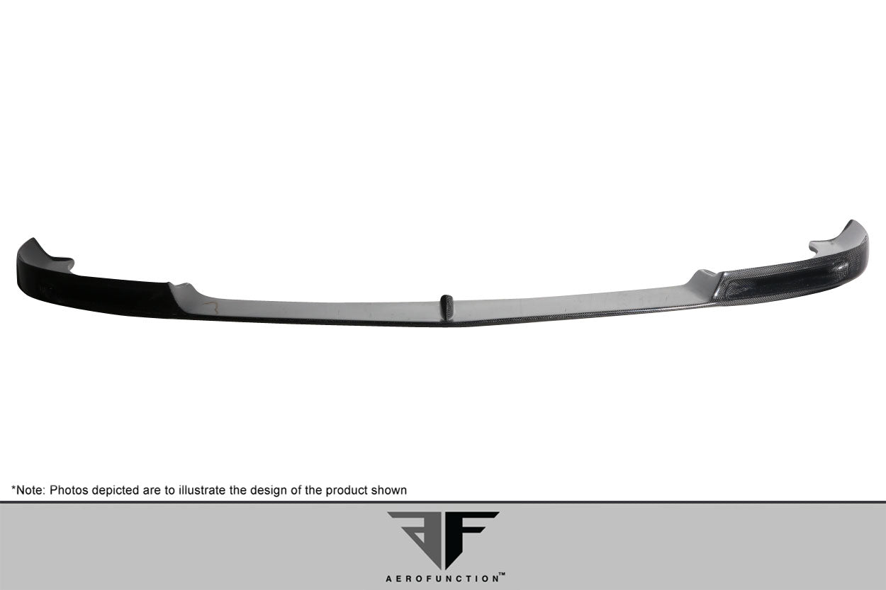 Aero Function AF-1 Front Lip Spoiler Compatible With 2012-2014 Mercedes C63 - 1 Piece - 113756