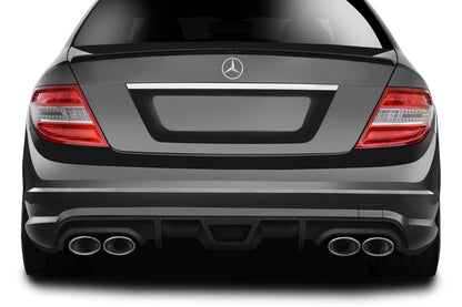 Aero Function AF-1 Rear Lip Add On Spoiler Compatible With 2008-2011 Mercedes C Class - 1 Piece - 113759