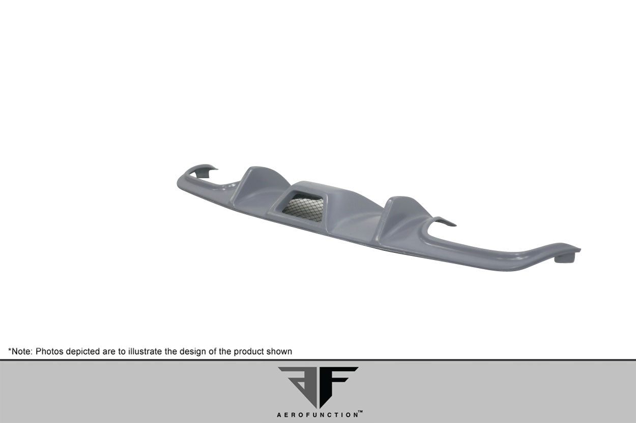 Aero Function AF-1 Rear Lip Add On Spoiler Compatible With 2008-2011 Mercedes C Class - 1 Piece - 113759