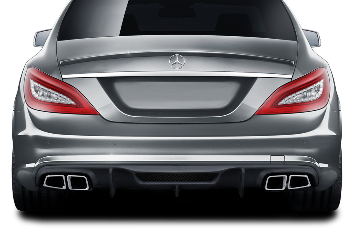 Aero Function AF-1 Rear Lip Add On Spoiler Compatible With 2012-2018 Mercedes CLS - 1 Piece - 113767