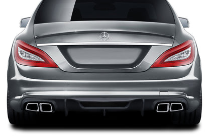 Aero Function AF-1 Rear Lip Add On Spoiler Compatible With 2012-2018 Mercedes CLS - 1 Piece - 113767