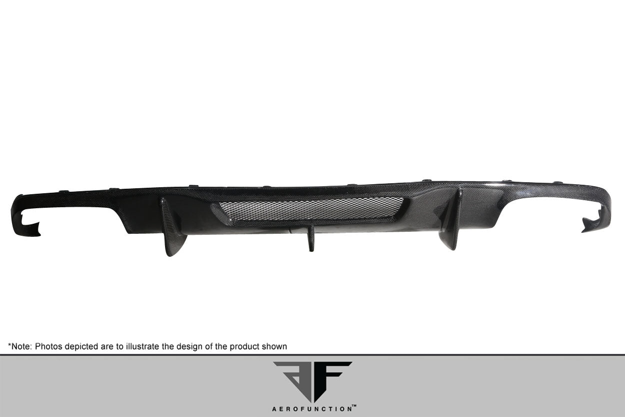 Aero Function AF-1 Carbon Rear Lip Add On Spoiler Compatible With 2012-2018 Mercedes CLS - 1 Piece - 113768