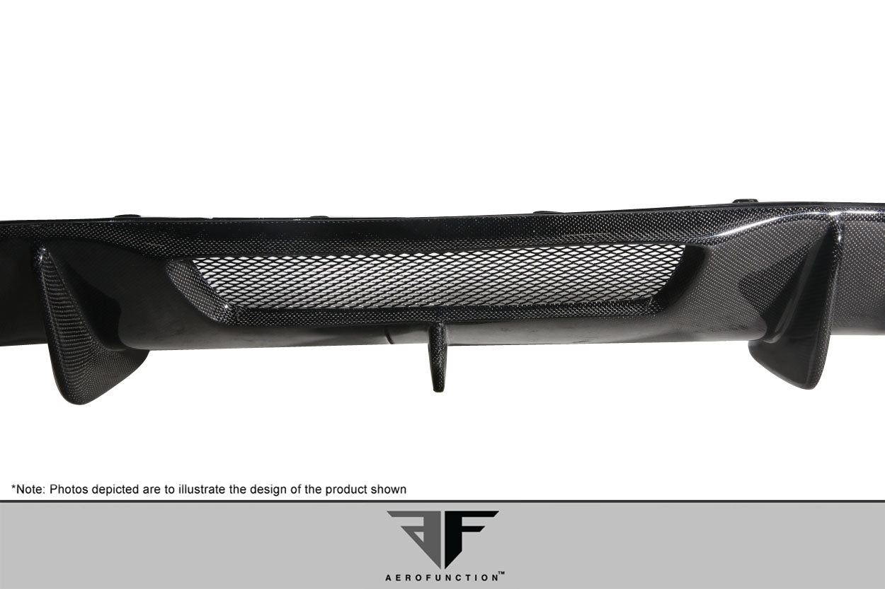 Aero Function AF-1 Carbon Rear Lip Add On Spoiler Compatible With 2012-2018 Mercedes CLS - 1 Piece - 113768