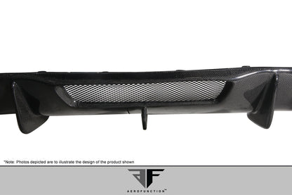 Aero Function AF-1 Carbon Rear Lip Add On Spoiler Compatible With 2012-2018 Mercedes CLS - 1 Piece - 113768