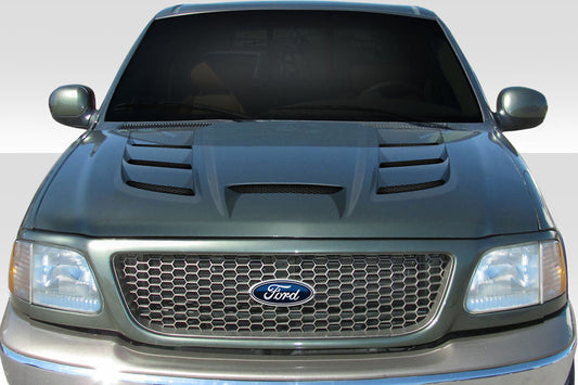 Extreme Dimensions Duraflex Viper Look Hood Compatible With 1997-2003 Ford F150 - 1 Piece - 113775