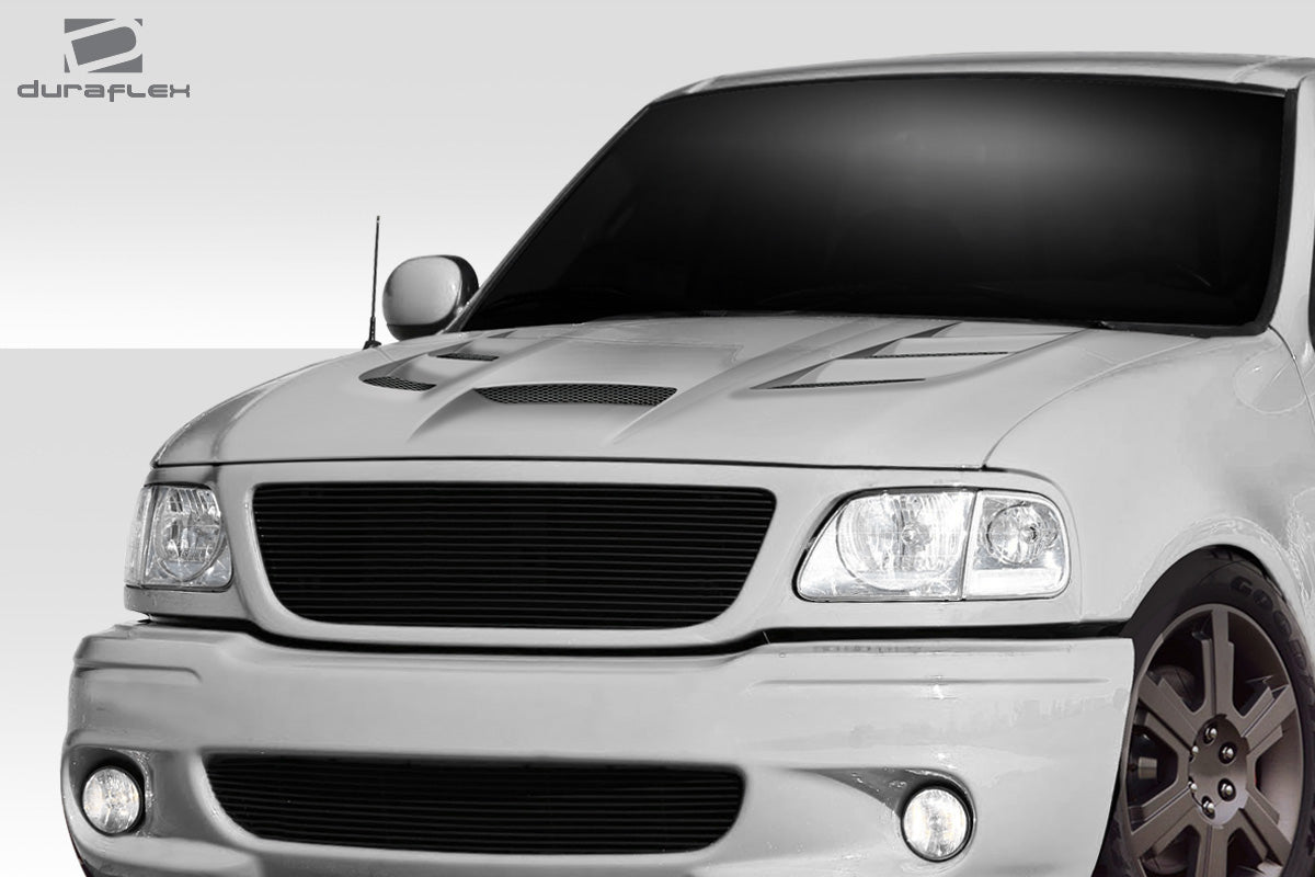Extreme Dimensions Duraflex Viper Look Hood Compatible With 1997-2003 Ford F150 - 1 Piece - 113775