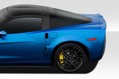 Extreme Dimensions Duraflex ZR1 Look Rear Fenders Flares Compatible With 2005-2013 Chevrolet Corvette - 2 Piece - 113783