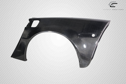 Carbon Creations ZR1 Look Rear Fenders Flares Compatible With 2005-2013 Chevrolet Corvette - 2 Piece - 113784